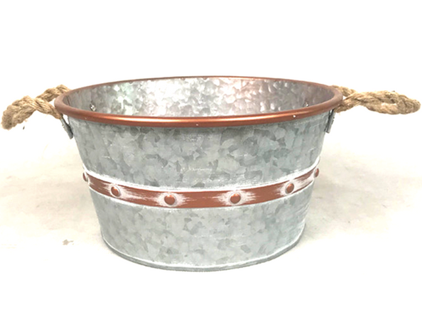 Galvanized container