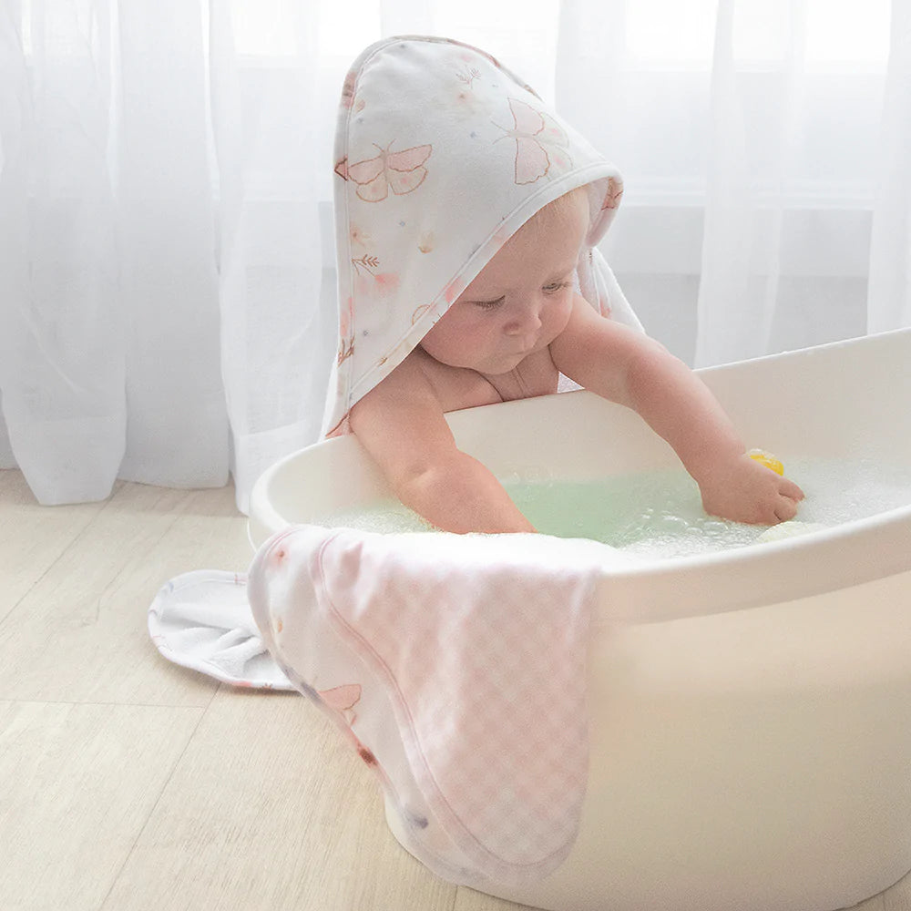 5-piece Muslin Bath Gift Set - Fly Away