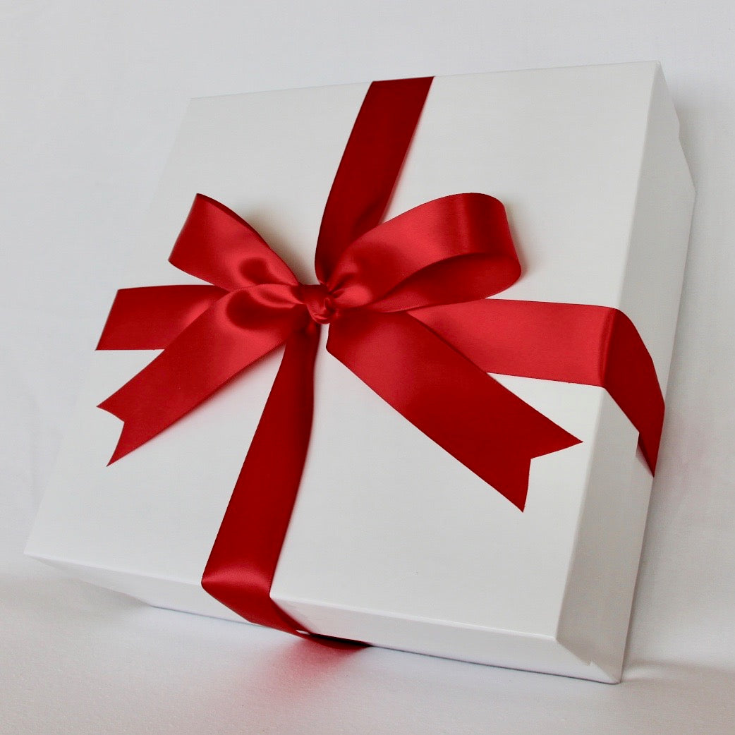 White clearance gift ribbon