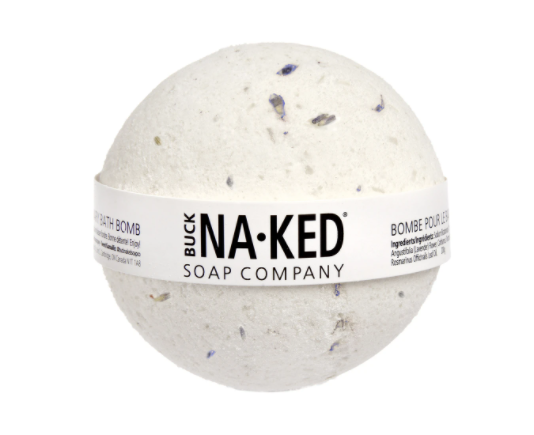Buck NAKED Lavender + Rosemary Bath Bomb