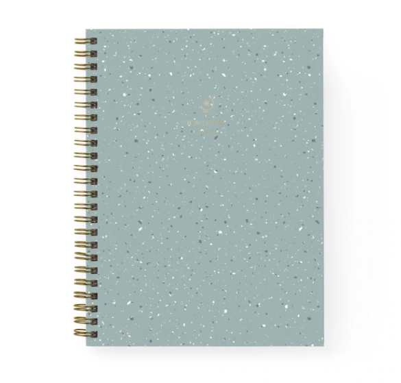 Mint Terrazzo Spiral Notebook