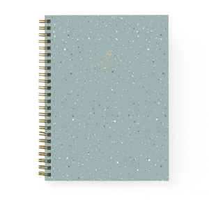 Mint Terrazzo Spiral Notebook