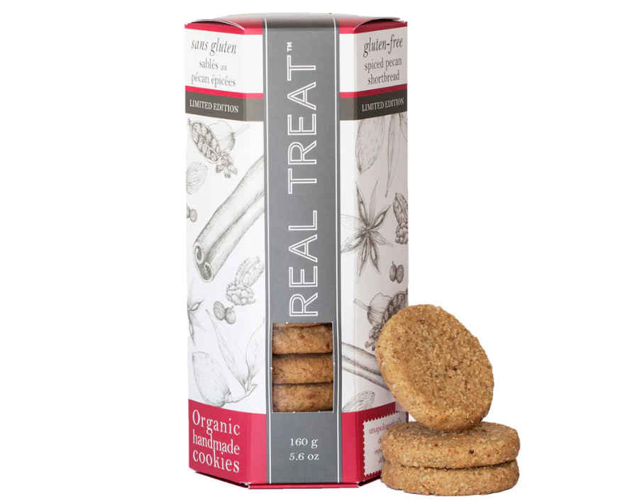 Spiced Pecan Shortbread * Gluten Free 114g