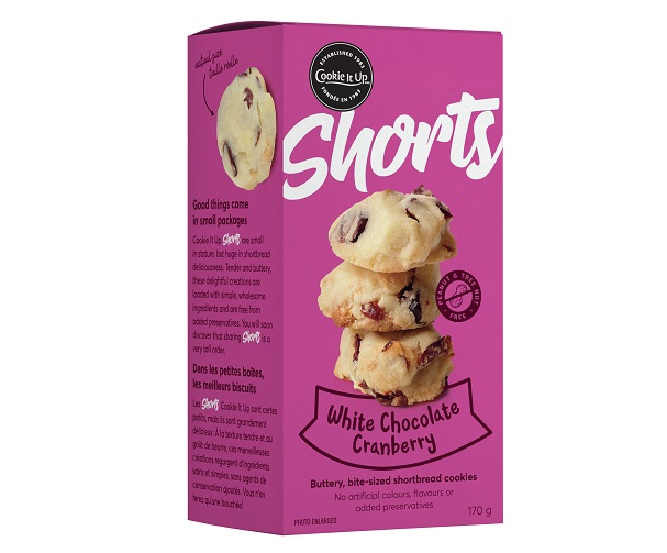 White Chocolate Cranberry Shortbread 170g