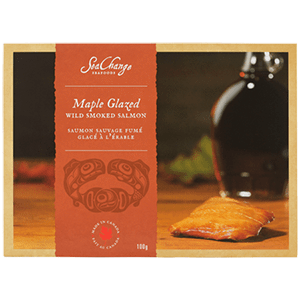 Maple Glazed Smoked Salmon - 100g